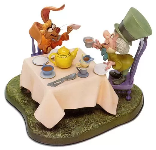 Walt Disney Classic Collection WDCC - Mad Hatter And March Hare A Very Merry Unbirthday