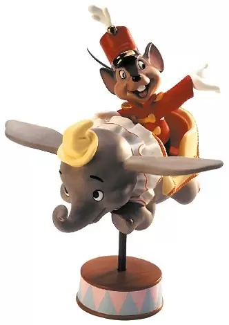 Walt Disney Classic Collection WDCC - Timothy Mouse in Dumbo Ride Flight Over Fantasyland