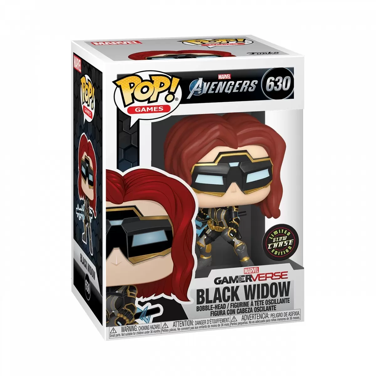 POP! Games - Avengers Gamerverse - Black Widow GITD