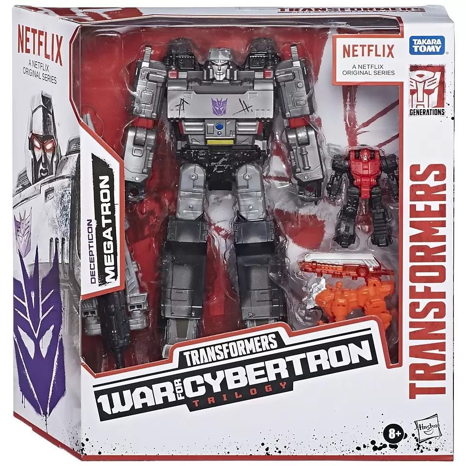 Transformers War for Cybertron Trilogy - War for Cybertron Trilogy - Decepticon Megatron Netflix