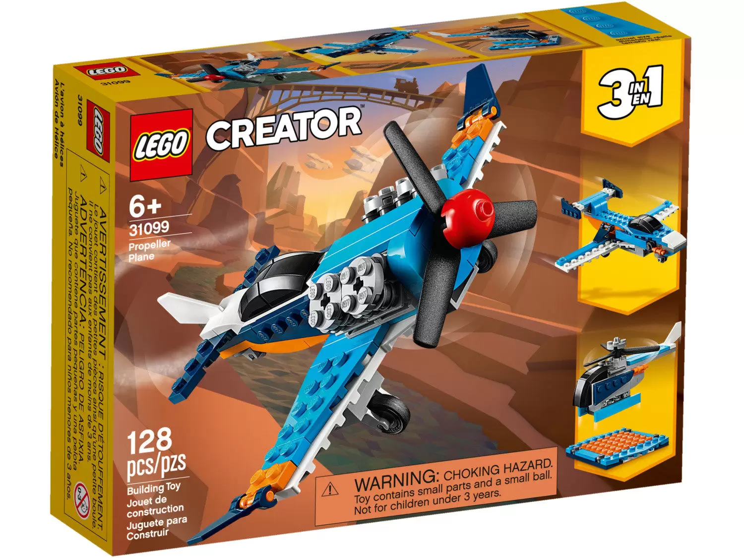 LEGO Creator - The propeller plane