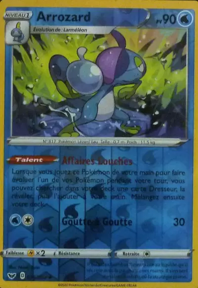 Épée et Bouclier - Arrozard Reverse