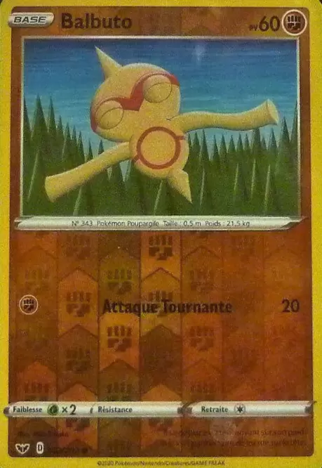 Épée et Bouclier - Balbuto Reverse