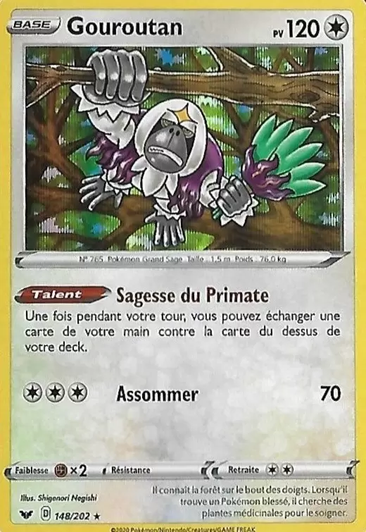 Épée et Bouclier - Gouroutan holographique