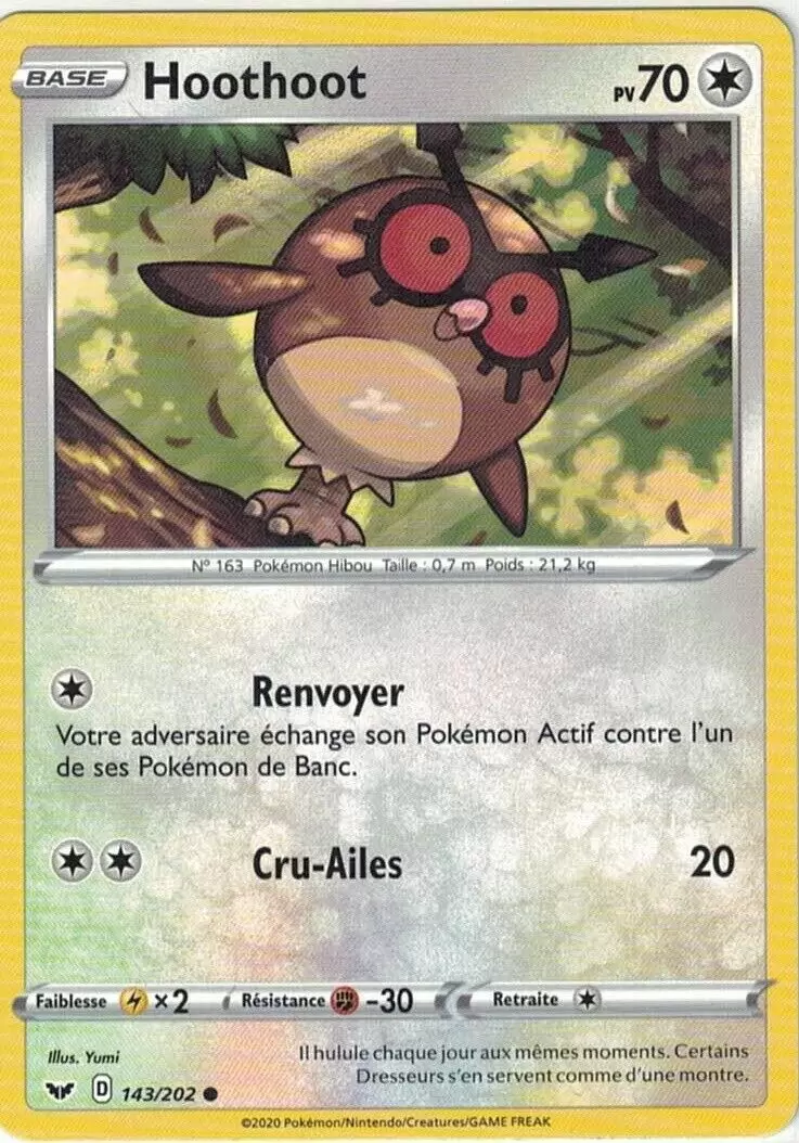 Épée et Bouclier - Hoothoot