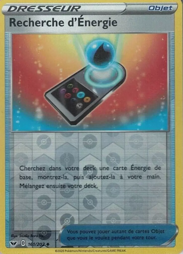 Épée et Bouclier - Recherche d\'Énergie Reverse