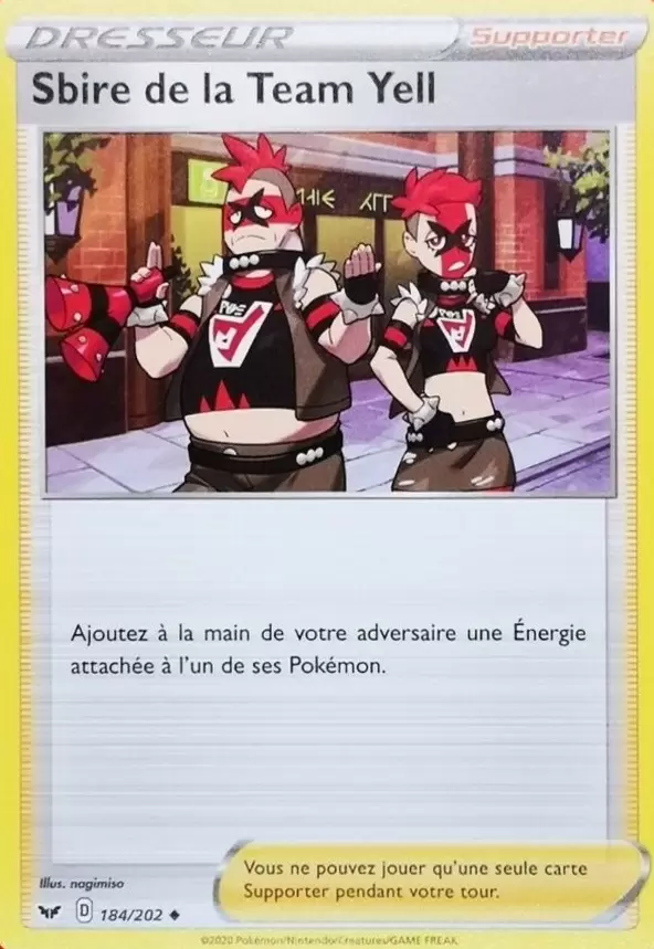 Épée et Bouclier - Sbire de la Team Yell