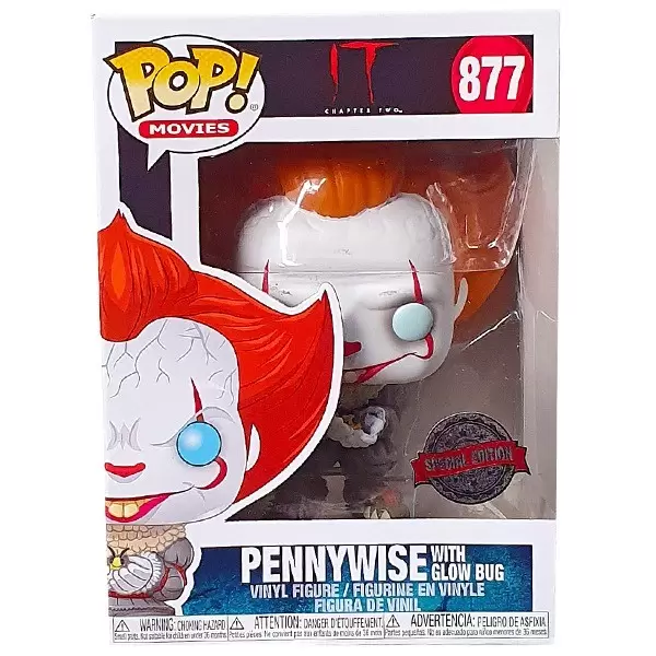 POP! Movies - It - Pennywise with Glow Bug