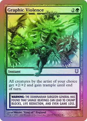Unhinged - Violence graphique Foil