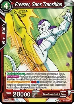 Universal Onslaught [BT9] - Freezer, Sans Transition