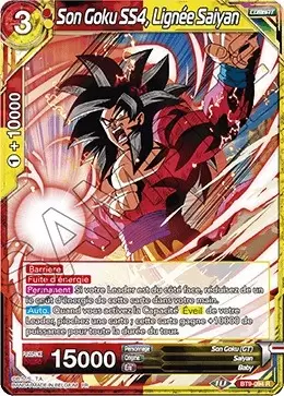 Universal Onslaught [BT9] - Son Goku SS4, Lignée Saiyan