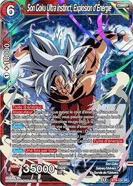 Universal Onslaught [BT9] - Son Goku Ultra Instinct, Explosion d\'Énergie