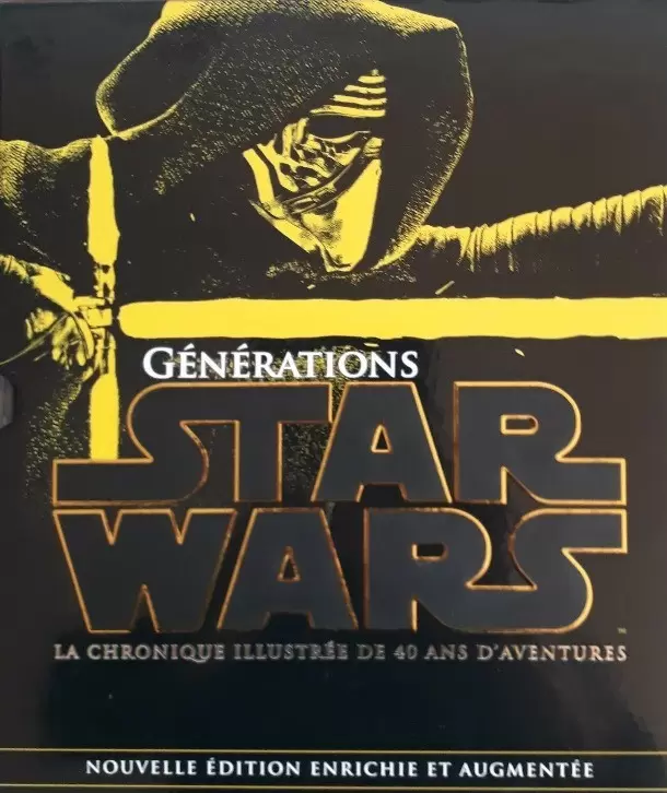 Beaux livres Star Wars - Générations Star Wars. La chronique illustrée de 40 ans d\'aventures