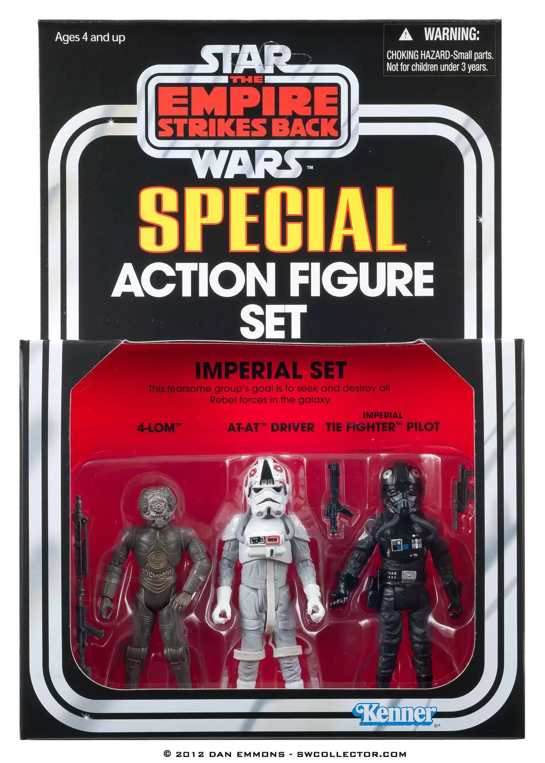 The Vintage Collection - Special Imperial Set, 4-Lom, AT-AT Driver and Imperial Tie Fighter (part of Target 9 pack)