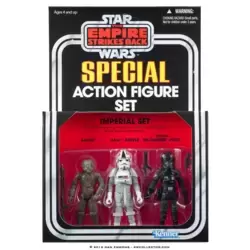 Special Imperial Set, 4-Lom, AT-AT Driver and Imperial Tie Fighter (part of Target 9 pack)