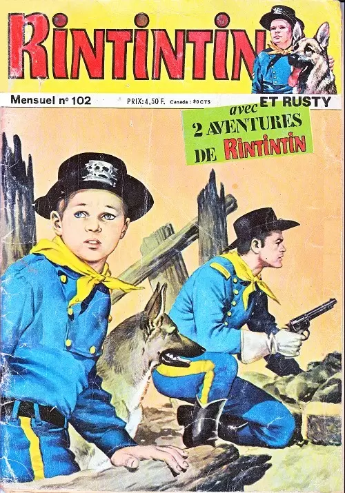 Rin Tin Tin & Rusty (2ème Série) - La montagne qui tremble