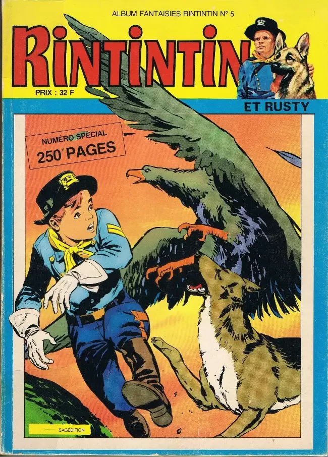 Rin Tin Tin & Rusty (2ème Série) - Album fantaisies Rintintin N°5 (n°170, 171, 175, 176, 178 et 179)