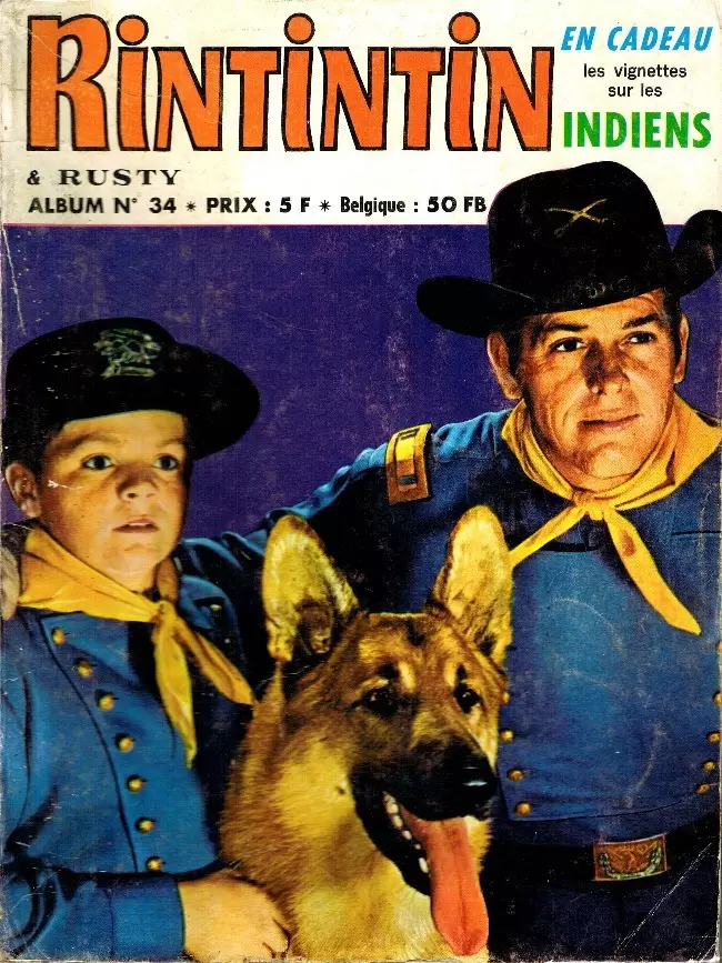 Rin Tin Tin & Rusty (2ème Série) - Album N°34 (du n°12 au n°14)