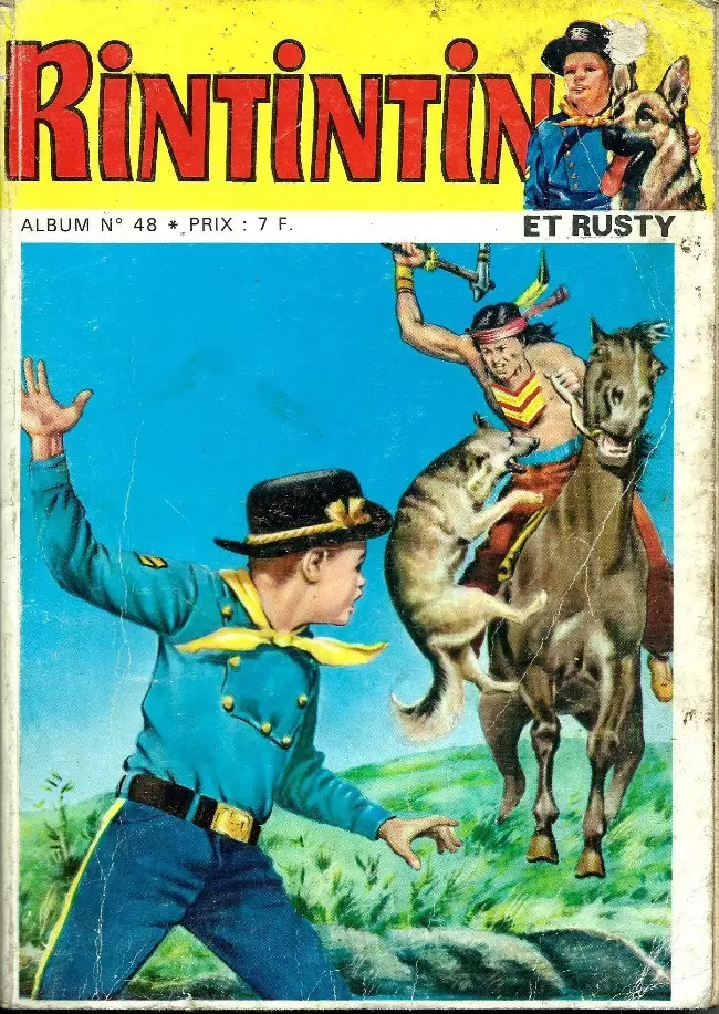 Rin Tin Tin & Rusty (2ème Série) - Album n°48 (du n°62 au n°65)