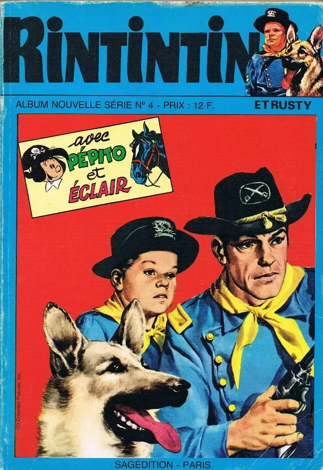 Rin Tin Tin & Rusty (2ème Série) - Album Nouvelle Série N°4 (n°149, 150, 56 et 57)