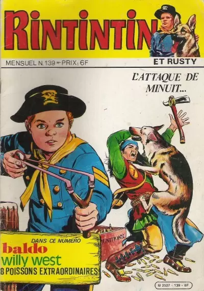 Rin Tin Tin & Rusty (2ème Série) - L\'attaque de minuit...