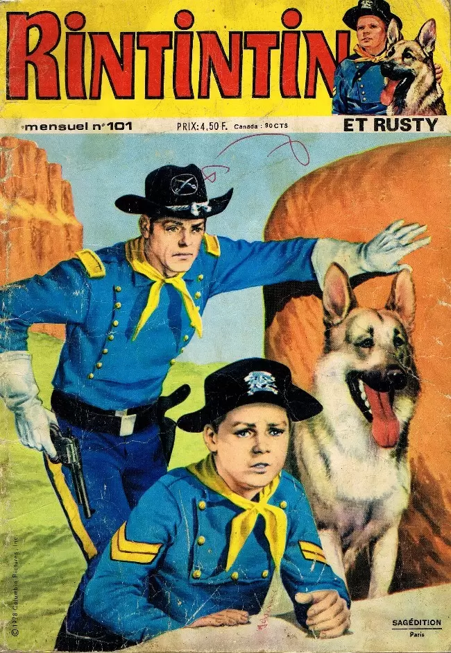 Rin Tin Tin & Rusty (2ème Série) - L\'épopée héroïque du 101ème U.S Cavalry