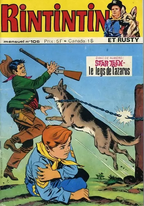 Rin Tin Tin & Rusty (2ème Série) - L\'homme qui n\'avait pas de chance