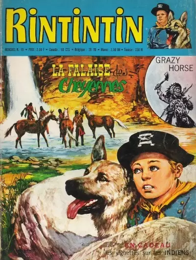 Rin Tin Tin & Rusty (2ème Série) - La falaise des cheyennes