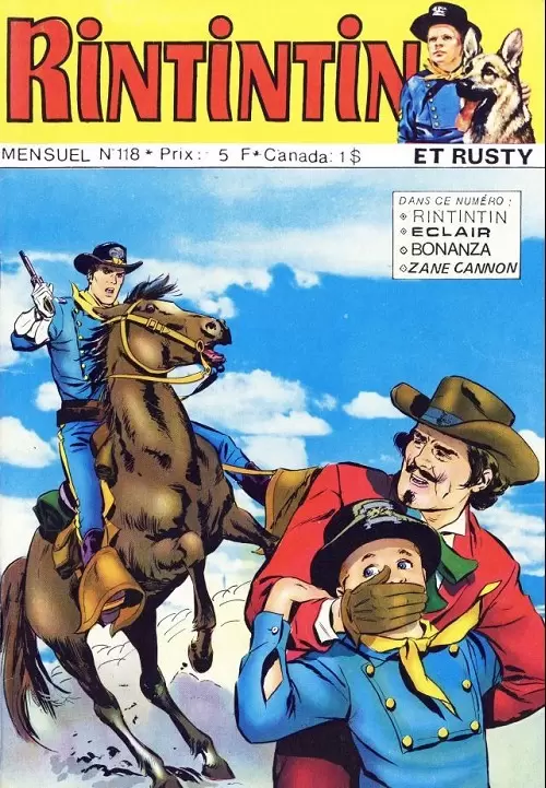 Rin Tin Tin & Rusty (2ème Série) - La grotte de la squaw