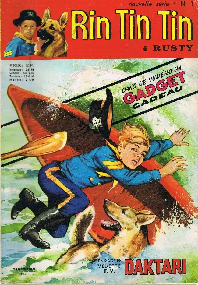 Rin Tin Tin & Rusty (2ème Série) - La montagne qui tremble