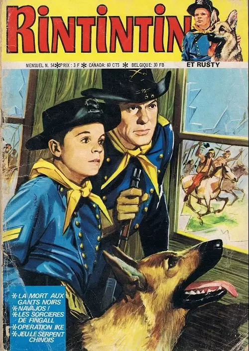 Rin Tin Tin & Rusty (2ème Série) - La mort aux gants noirs