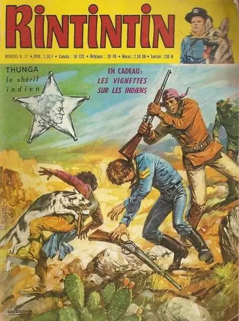 Rin Tin Tin & Rusty (2ème Série) - Le comanche fou