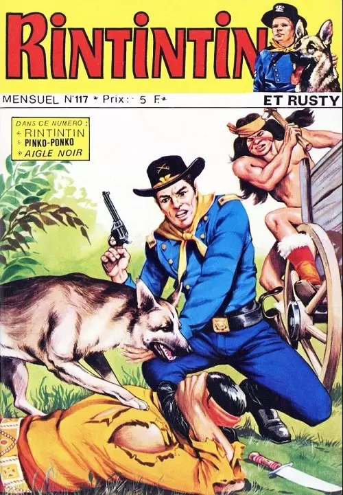 Rin Tin Tin & Rusty (2ème Série) - Le fléau de la montagne
