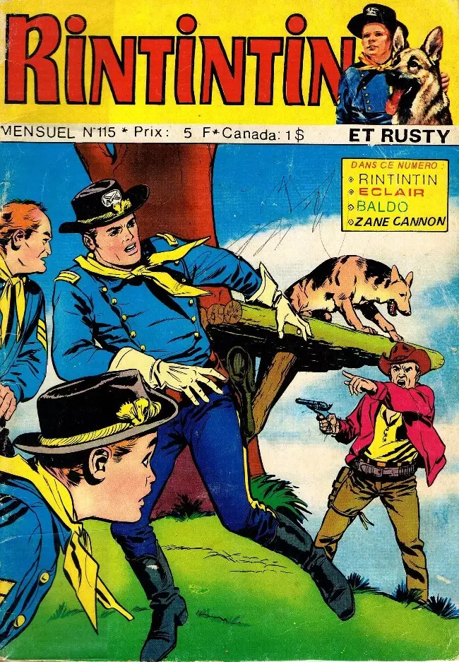 Rin Tin Tin & Rusty (2ème Série) - Le prix du déshonneur
