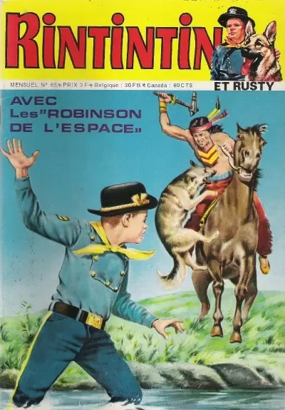 Rin Tin Tin & Rusty (2ème Série) - Le rapt de la dame blonde