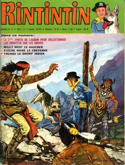 Rin Tin Tin & Rusty (2ème Série) - Mensuel N°11