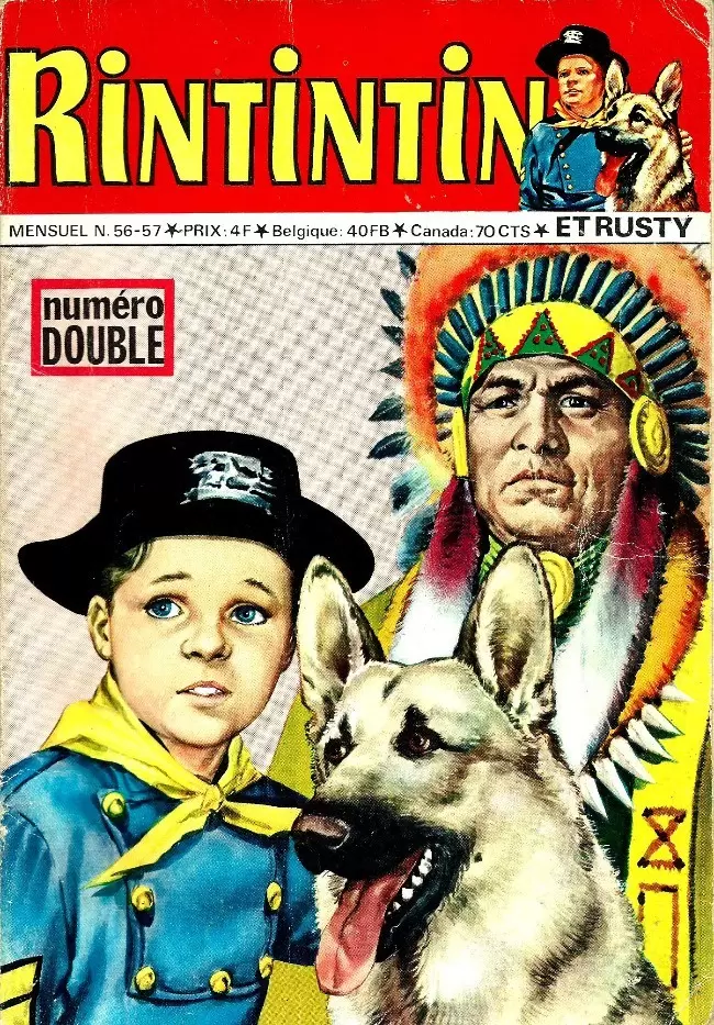 Rin Tin Tin & Rusty (2ème Série) - Numéro double