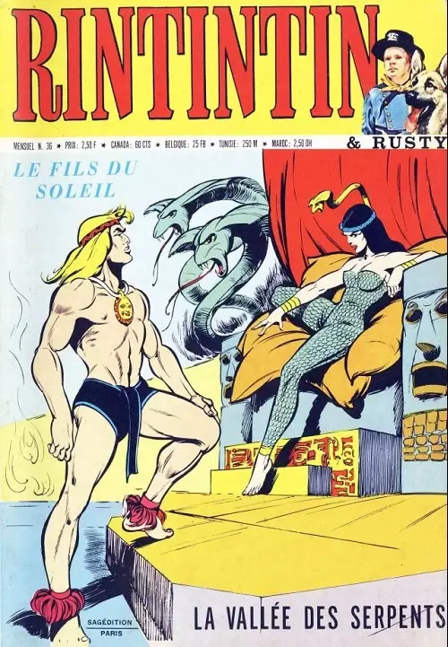 Rin Tin Tin & Rusty (2ème Série) - Yuka : la vallée des serpents