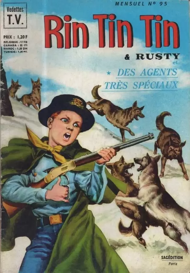 Rin Tin Tin et Rusty (1ère Série ) - Du sang sur la neige