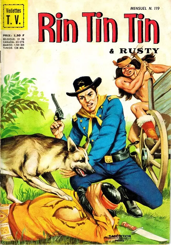 Rin Tin Tin et Rusty (1ère Série ) - Eau de feu et poudre d\'or