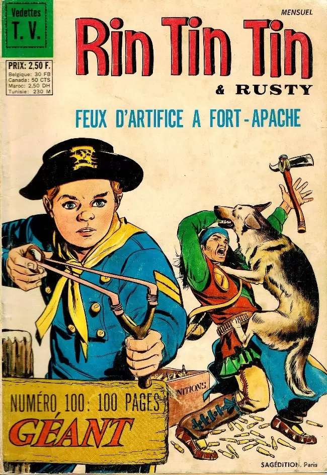 Rin Tin Tin et Rusty (1ère Série ) - Feux d\'artifice à fort Apache
