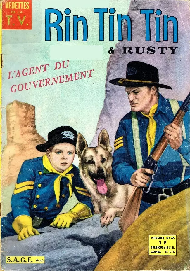 Rin Tin Tin et Rusty (1ère Série ) - L\'agent du gouvernement
