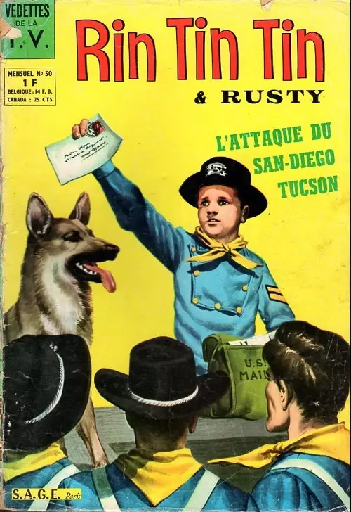 Rin Tin Tin et Rusty (1ère Série ) - L\'attaque du San-Diego Tucson