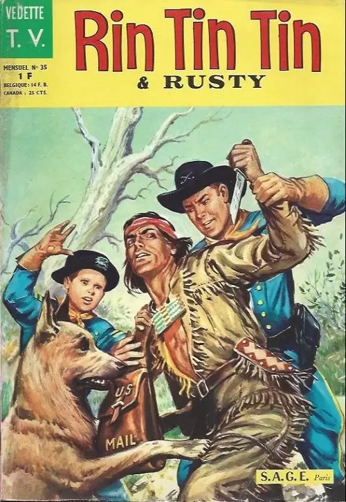 Rin Tin Tin et Rusty (1ère Série ) - L\'embuscade