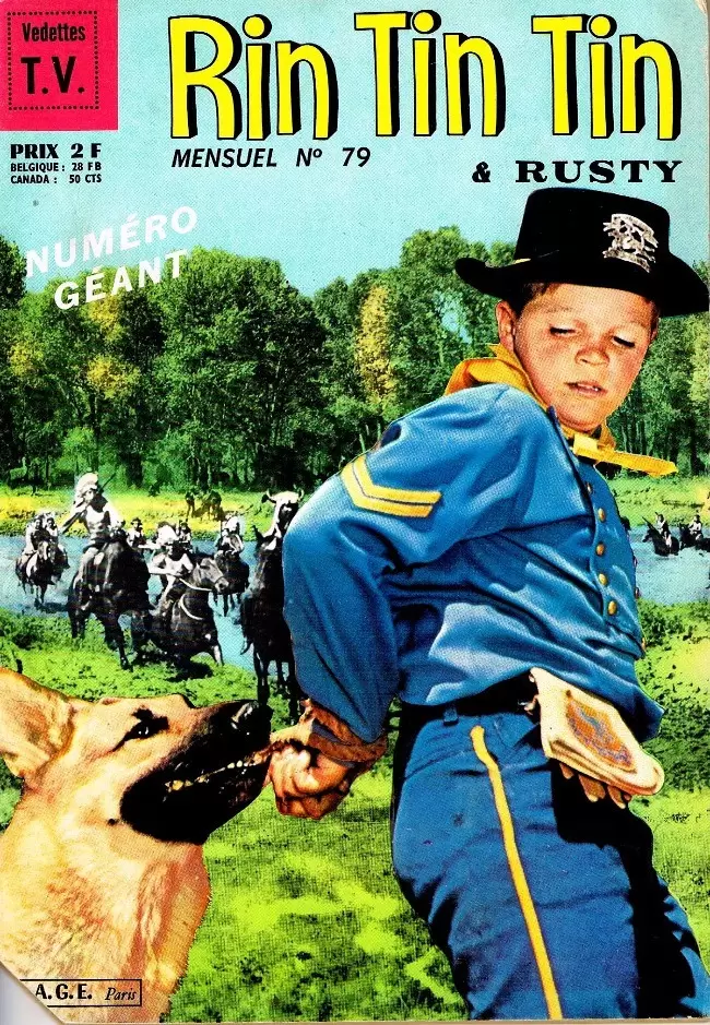 Rin Tin Tin et Rusty (1ère Série ) - L\'épopée héroïque du 101ème U.S Cavalry