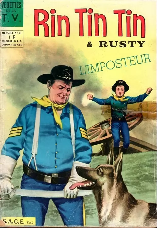 Rin Tin Tin et Rusty (1ère Série ) - L\'imposteur
