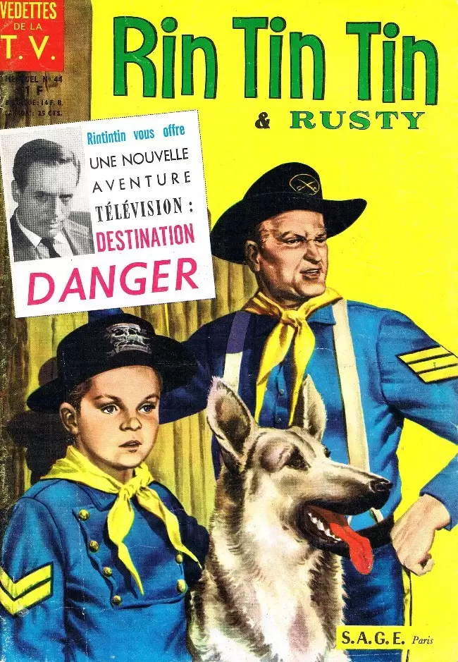Rin Tin Tin et Rusty (1ère Série ) - L\'indien masqué