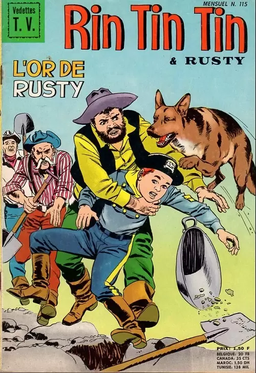Rin Tin Tin et Rusty (1ère Série ) - L\'or de Rusty