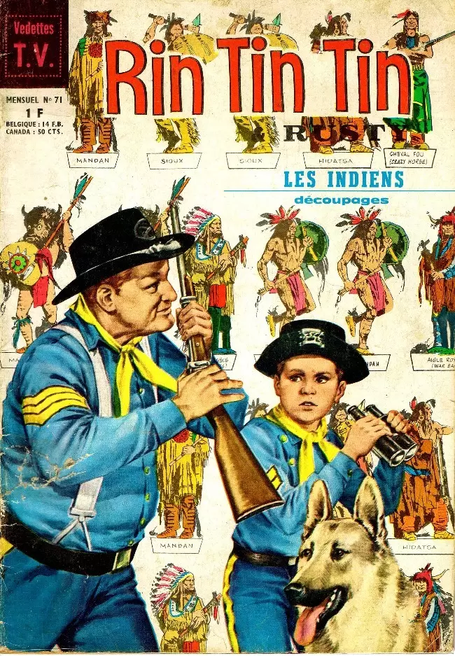 Rin Tin Tin et Rusty (1ère Série ) - La flèche cheyenne