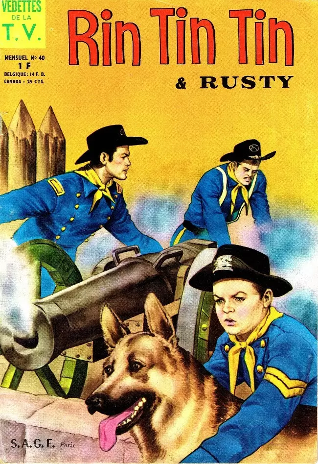 Rin Tin Tin et Rusty (1ère Série ) - La grande révolte